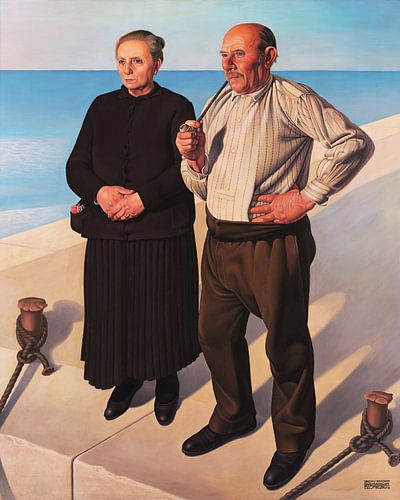 Cagnaccio di San Pietro, en attente, 1934