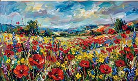 Wildblume unter einem stimmungsvollen Himmel von ANAS BURHANUDIN