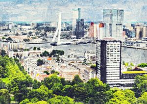 Rotterdamer Erasmusbrücke (Gemälde)