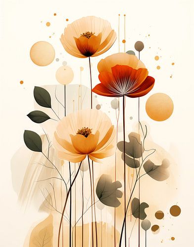 Bloemen Modern Abstract