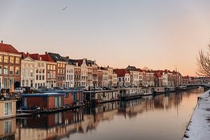 Maisons le long du canal à Middelburg