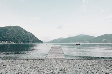 Italie bergen Como meer van Déwy de Wit