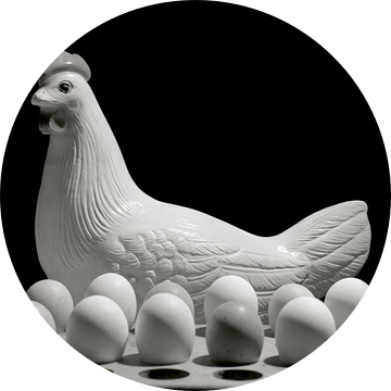 Kip met eieren van Cees Heemskerk