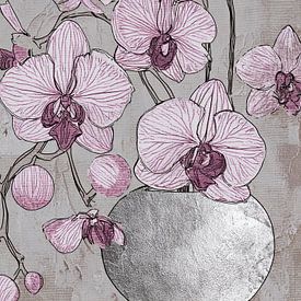 Orchid Vase by Flower Studio