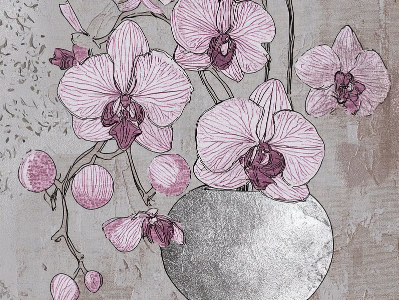 Orchid Vase by Flower Studio