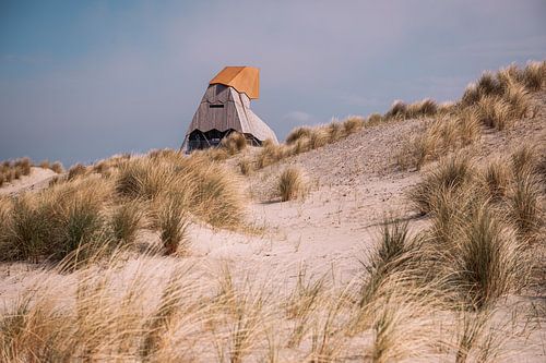 Uitkijktoren De Steltloper op Marker Wadden (Flevoland)