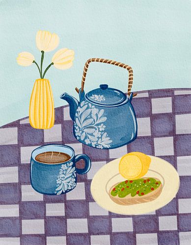 Table de petit-déjeuner
