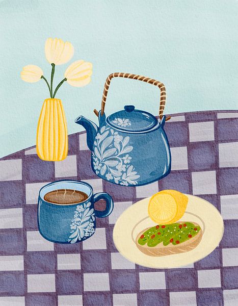 Breakfast table by Nikita Jariwala