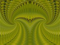 Paradise Tree: abstracte groene figuur