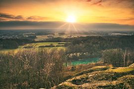 Sunset over the canyon in Lengerich by Foto Oger