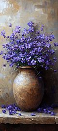 Vase of Violet Republic by Art Whims