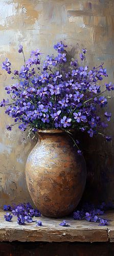 Vase de la République violette
