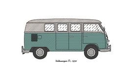 Volkswagen T1, 1950 von Victor Weijers