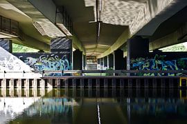 Bridge of the A1 by Norbert Sülzner