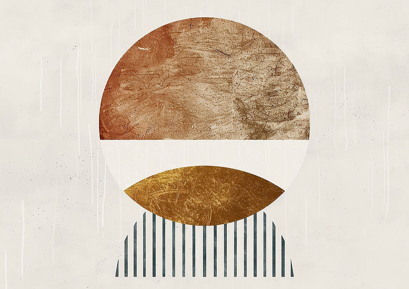 Bauhaus Japandi Abstract by Art Whims