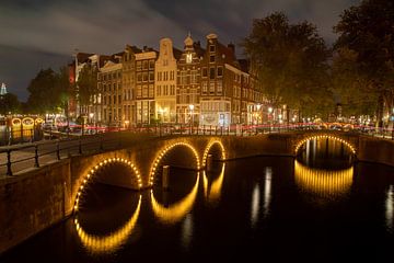 Amsterdam - Keizersgracht / Leidsegracht von t.ART