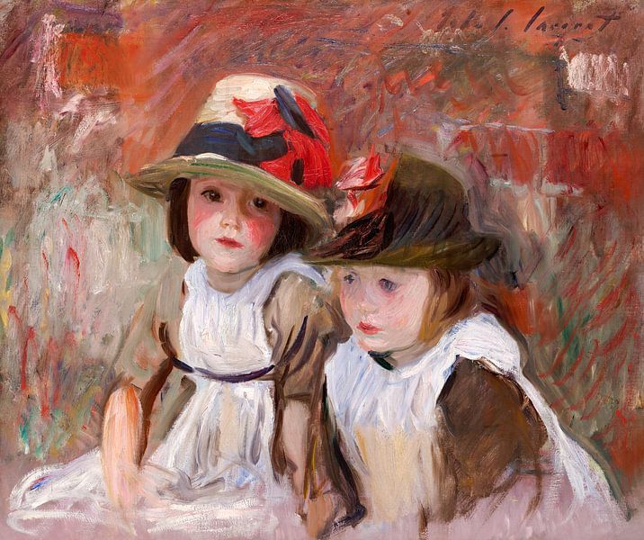 Village Children (1890) by John Singer Sargent. by Studio POPPY