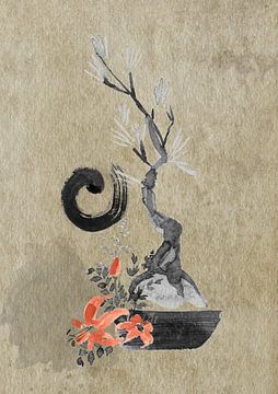 Bonsai with Enso by Lucia