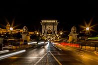 Kettingbrug in Boedapest Hongarije van Celina Dorrestein thumbnail