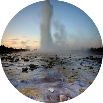 Geysir, IJsland van Eddy Westdijk
