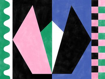 Gedurfde geometrische vormen van Elena Ristova