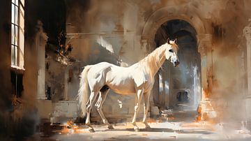 The Horse in the Hallway van Harry Hadders Design