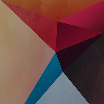 Geometrisches Muster mit Dreiecken 8