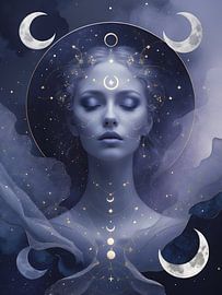 Lunara - Göttin der Nacht und der Mondweisheit