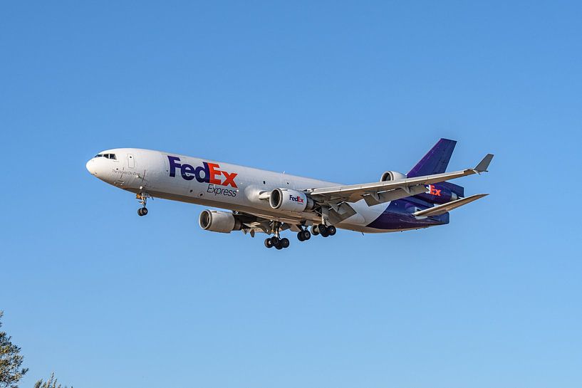 Fedex McDonnell Douglas MD-11 (N583FE) am LAX. von Jaap van den Berg