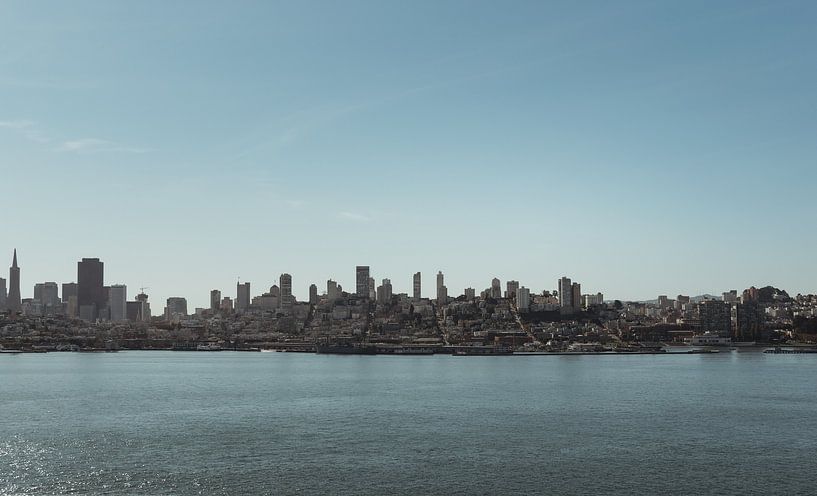Skyline van San Francisco | Reisfotografie | Californië, U.S.A. van Sanne Dost