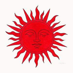 Le Soleil qui voit – Gravure solaire vintage – Crème soyeuse