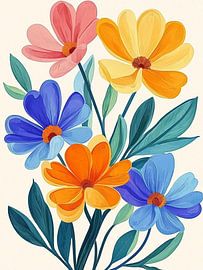 Bloemen Feest – Vier de Lente! van PixelPrestige