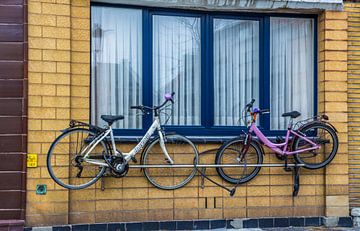 Fietsen hoog en droog gestald van didier de borle