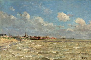 The Harbor at Ostend, Alfred Stevens