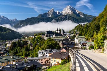 Watzmann boven Berchtesgaden van Achim Thomae