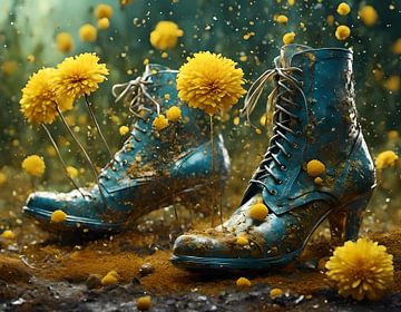 Gele bloem droom van Babetts Bildergalerie