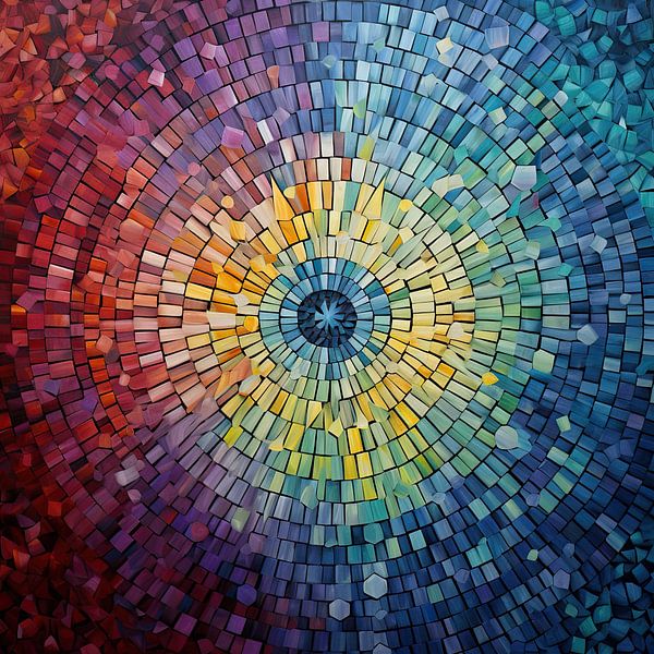 Mandala Meditation by Abstract Painting
