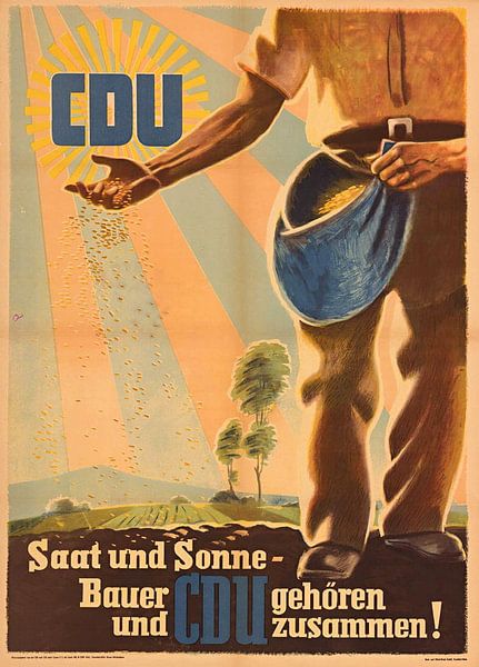 CDU and the farmers - election poster by insideportugal