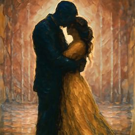 Umarmung im Herbstlicht von INGO