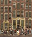 Die Buchhandlung und Lotterie-Agentur von Jan de Groot in der Kalverstraat in Amsterdam, Isaac Ouwat von Meesterlijcke Meesters Miniaturansicht