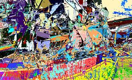 Kleurijke maritieme kunst. by Johan Kalthof