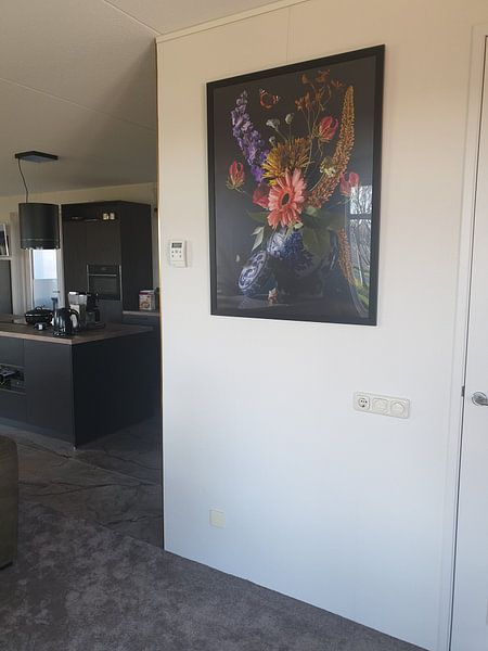 Customer photo: Royal Flora by Fine Art Flower - Artist Sander van Laar, as poster