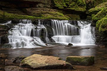 Waterfalls in the Monbach valley