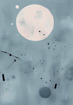 Moonlight and stars van Karin vanBijlevelt