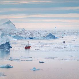 Among the ice of Greenland by Henk Meeuwes