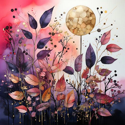 Botanical series: purple (3)