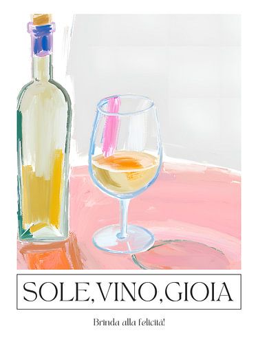Sole, vino, gioia by Kim Karol / Ohkimiko