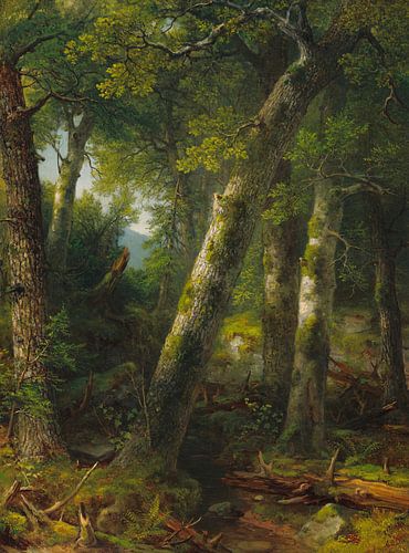 Asher Brown Durand,Bos in het ochtendlicht