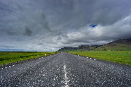 IJsland - Straten van IJsland in het zuiden
