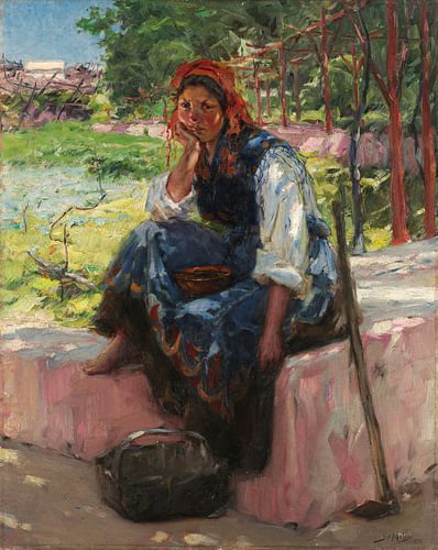 Liefdevolle aandacht, José Malhoa